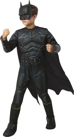 Spirit Halloween Kids Batman Costume Deluxe - The Batman
