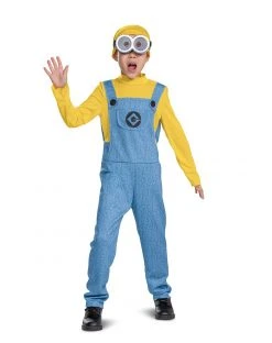 Spirit Halloween Kids Bob the Minion Costume - Despicable Me