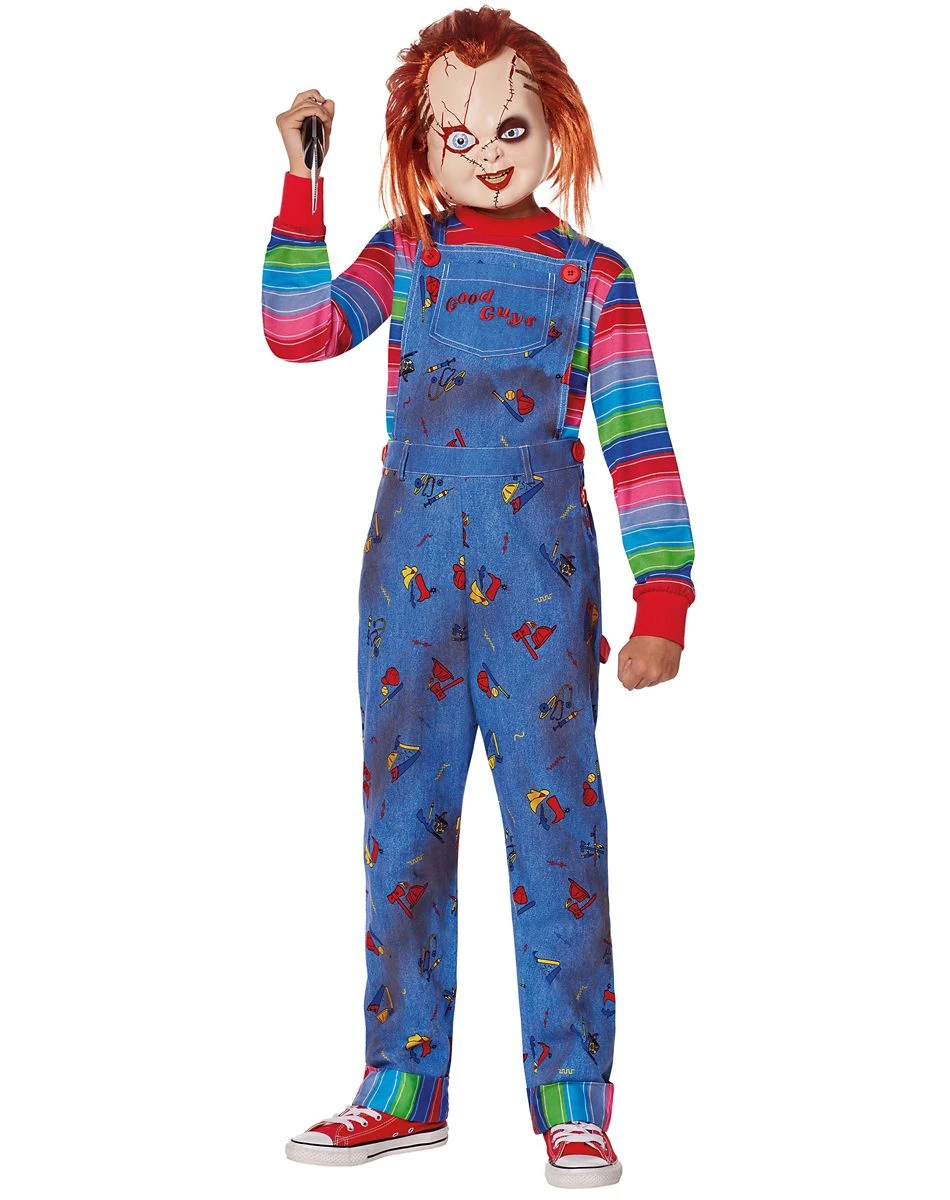 Spirit Halloween Kids Chucky Costume - The Signature Collection 3 Spirit Halloween Kids Chucky Costume - The Signature Collection