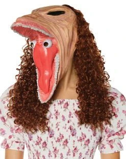 Spirit Halloween Barbara Half Mask - Beetlejuice