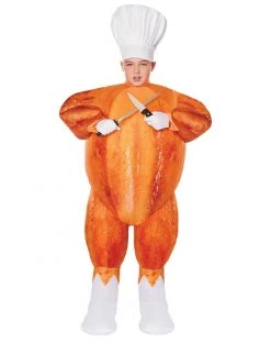 Spirit Halloween Kids Turkey Inflatable Costume