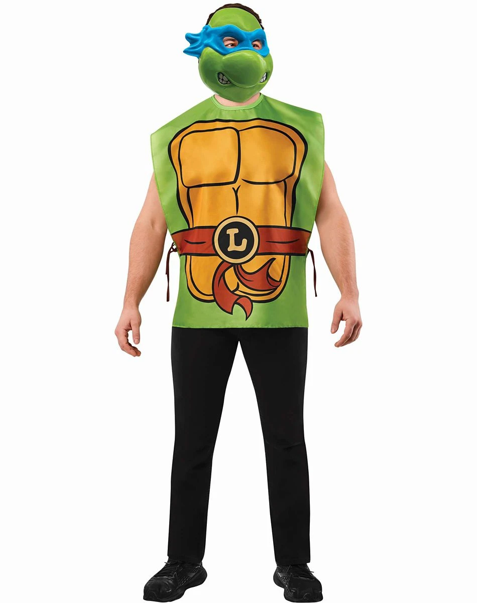 Spirit Halloween Adult Leonardo Teenage Mutant Ninja Turtles Costume Kit - Ben Cooper 5 Spirit Halloween Adult Leonardo Teenage Mutant Ninja Turtles Costume Kit - Ben Cooper - Image 3