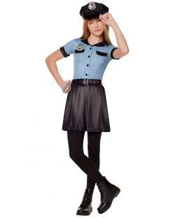Spirit Halloween Kids Police Dress Costume