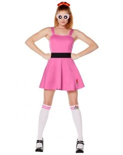 Spirit Halloween Adult Blossom Costume - The Powerpuff Girls