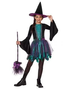 Spirit Halloween Kids Enchantress Witch Costume