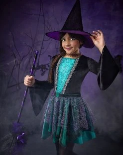 Spirit Halloween Kids Enchantress Witch Costume -HALLOWEEN COSTUMES Sales 01572734 c