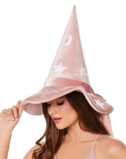 Spirit Halloween Pink Celestial Witch Hat 11 Spirit Halloween Pink Celestial Witch Hat -HALLOWEEN COSTUMES Sales 01572957 c