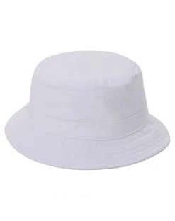 Spirit Halloween White Canvas Bucket Hat
