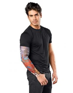 Spirit Halloween Pirate Tattoo Sleeve