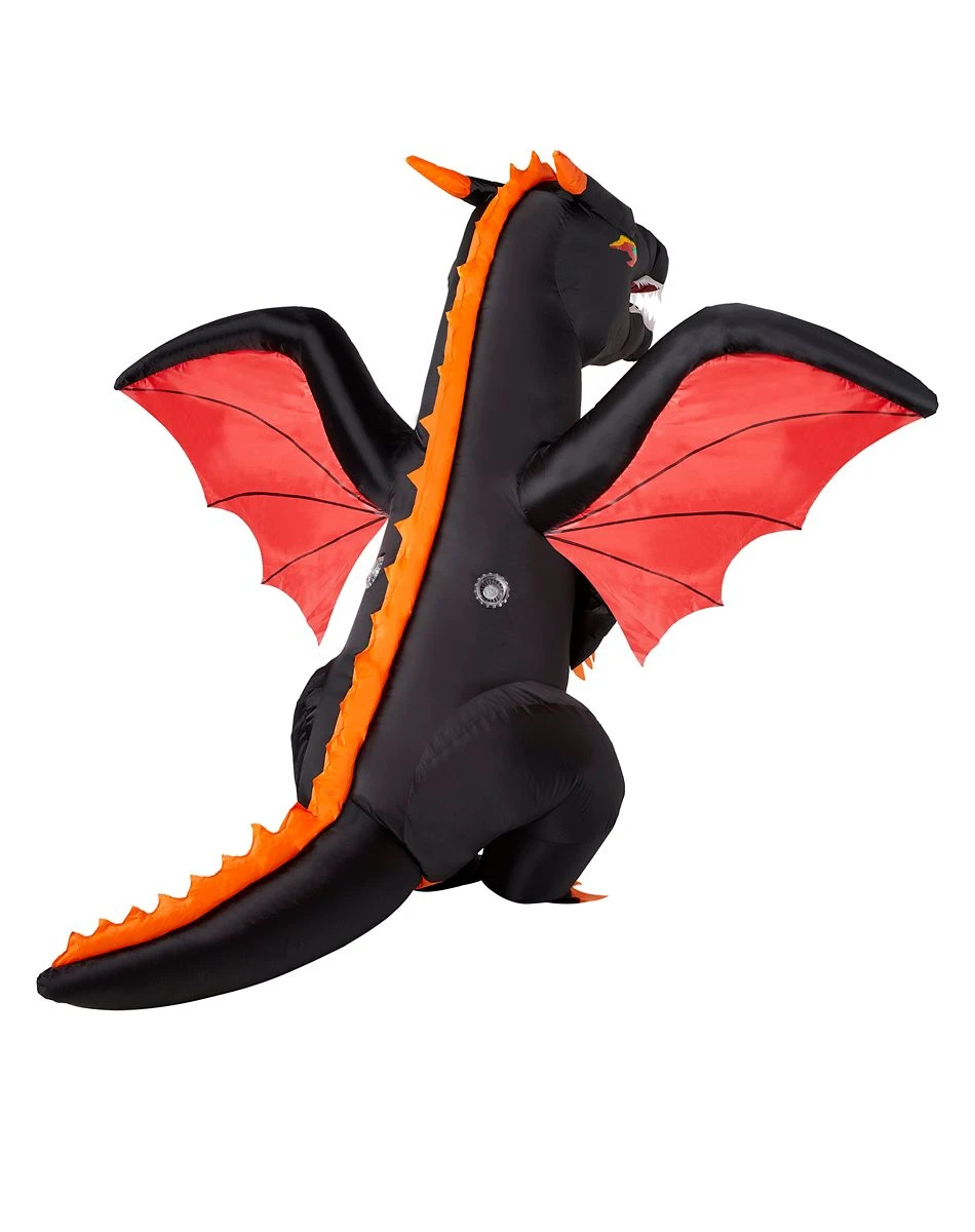 Spirit Halloween Adult Dragon Ride-On Inflatable Costume 4 Spirit Halloween Adult Dragon Ride-On Inflatable Costume - Image 2