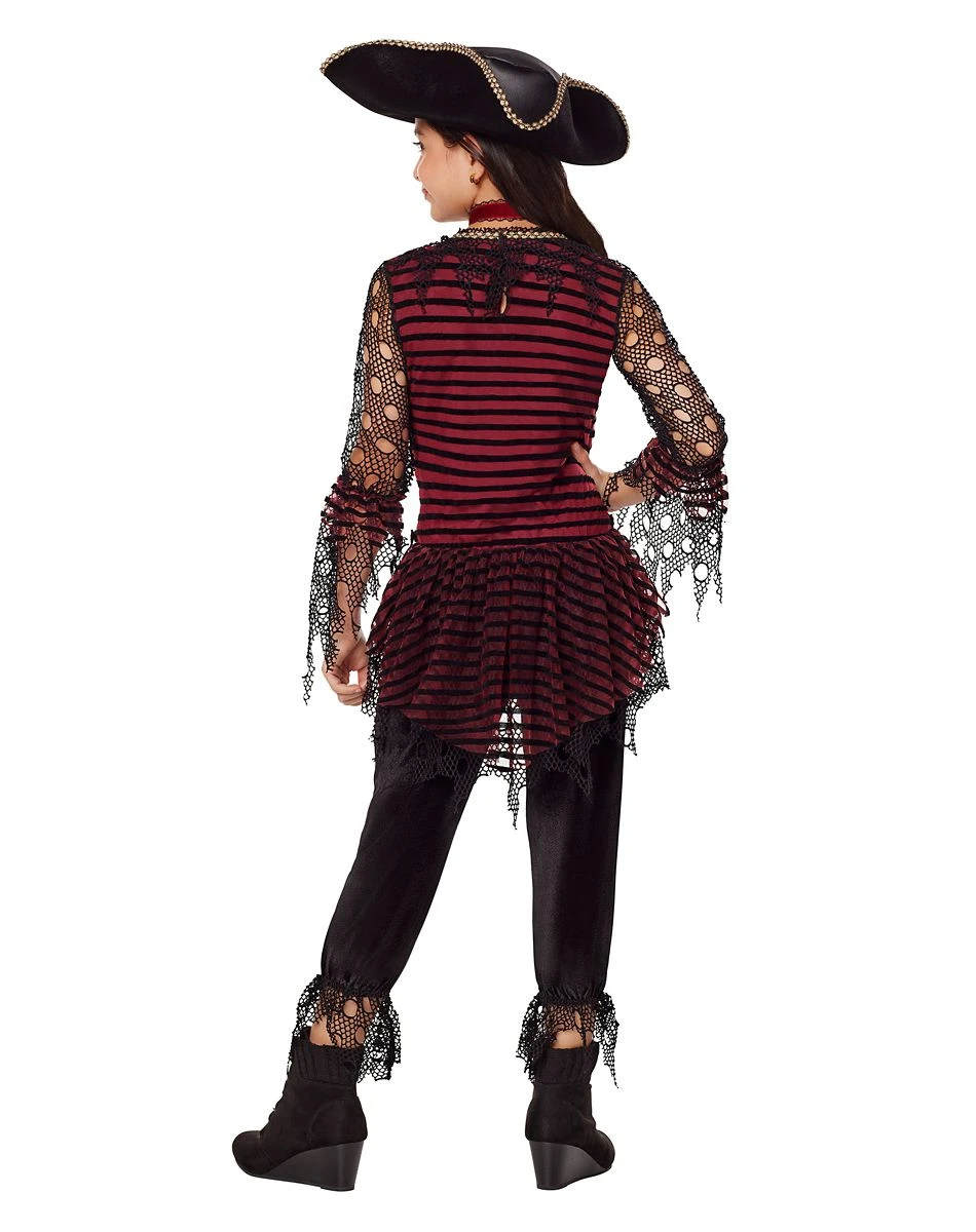 Spirit Halloween Kids Dark Pirate Costume 4 Spirit Halloween Kids Dark Pirate Costume - Image 2