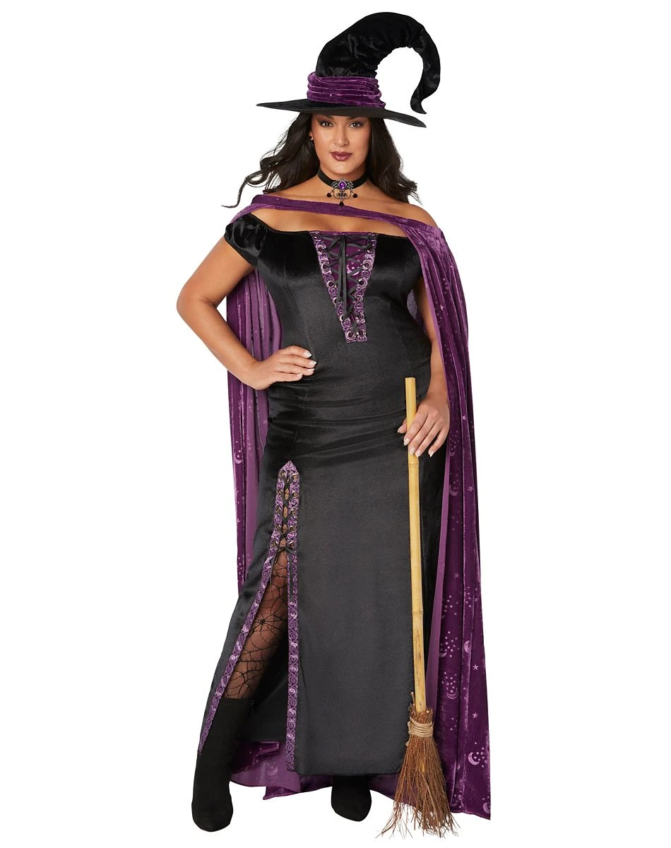Spirit Halloween Adult Eternal Witch Plus Size Costume 3 Spirit Halloween Adult Eternal Witch Plus Size Costume