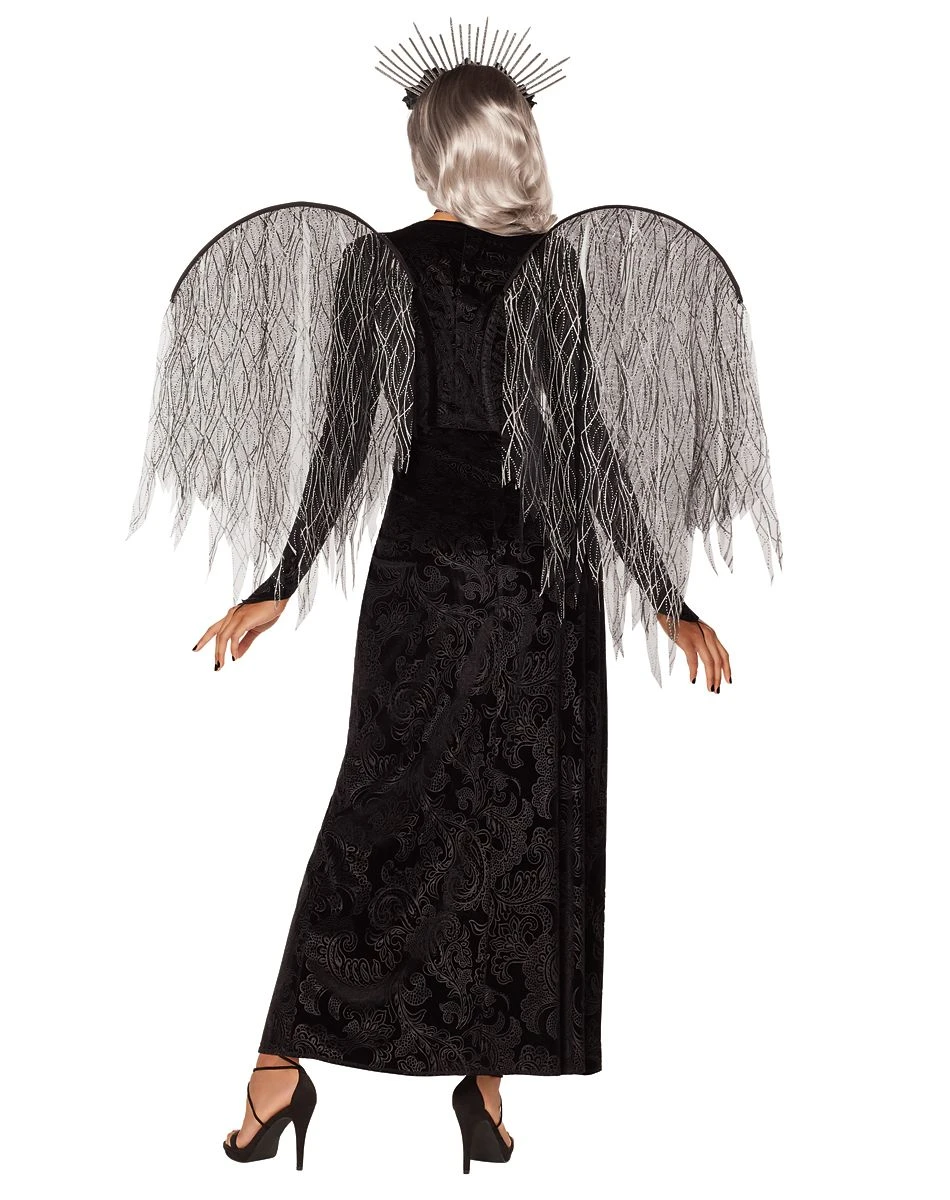 Spirit Halloween Adult Dark Angel Costume 4 Spirit Halloween Adult Dark Angel Costume - Image 2