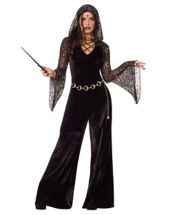 Spirit Halloween Adult Spellbinding Witch Jumpsuit Costume