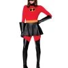 Spirit Halloween Adult Mrs. Incredible Catsuit Costume - The Incredibles -HALLOWEEN COSTUMES Sales 01577329 a