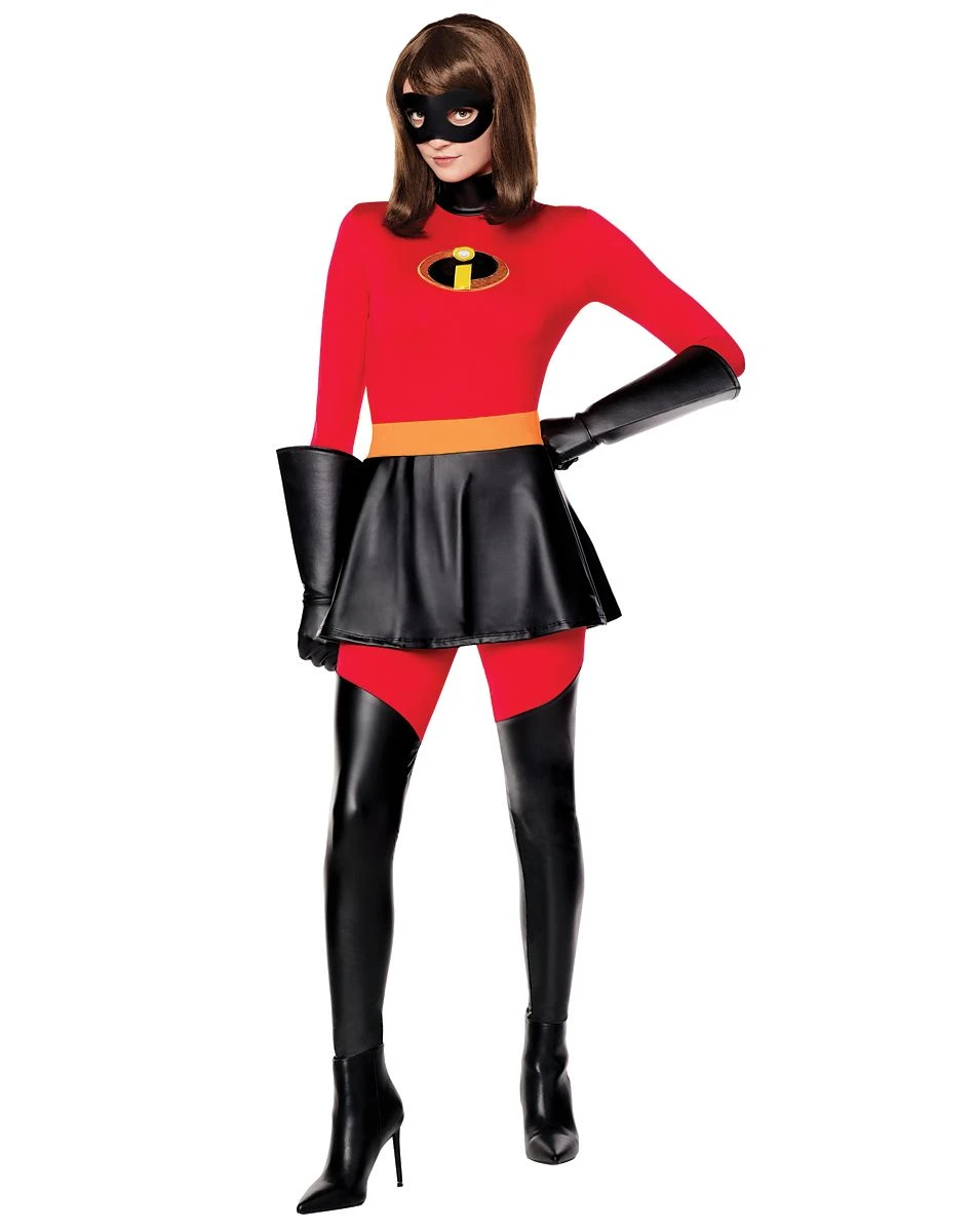 Spirit Halloween Adult Mrs. Incredible Catsuit Costume - The Incredibles 3 Spirit Halloween Adult Mrs. Incredible Catsuit Costume - The Incredibles