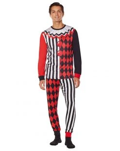 Spirit Halloween Clown Pajama Set