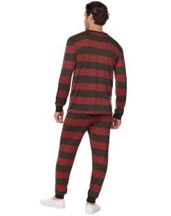 Spirit Halloween Freddy Krueger Pajama Set - A Nightmare on Elm Street -HALLOWEEN COSTUMES Sales 01578525 b
