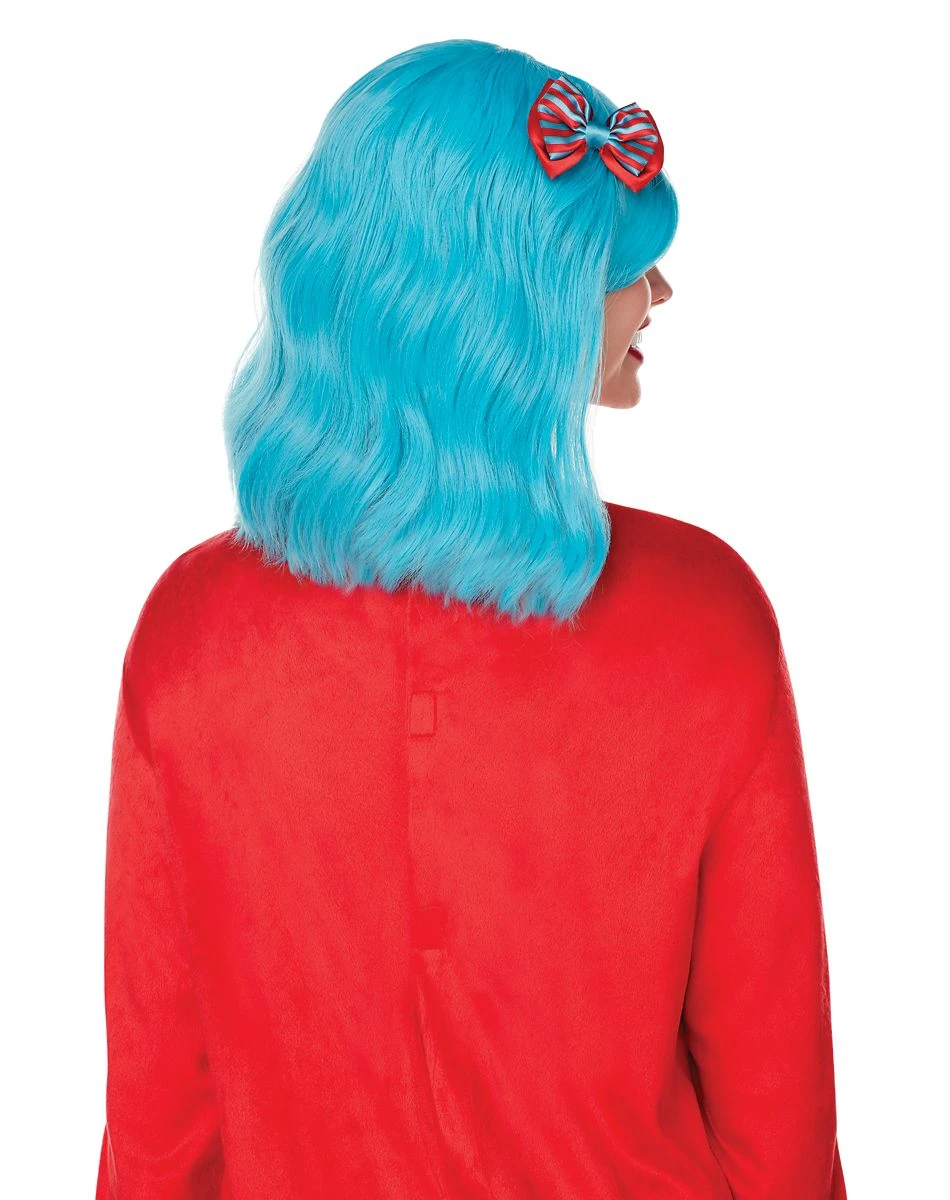 Spirit Halloween Long Thing 1 and Thing 2 Wig - Dr. Seuss 4 Spirit Halloween Long Thing 1 and Thing 2 Wig - Dr. Seuss - Image 2