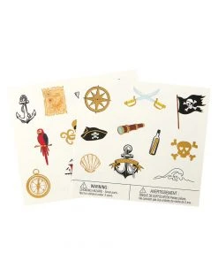 Spirit Halloween Pirate Temporary Tattoos