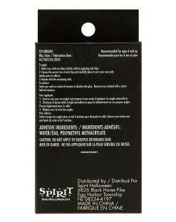 Spirit Halloween Kids Pirate Press On Nails -HALLOWEEN COSTUMES Sales 01580638 d