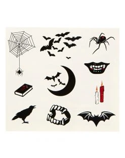 Spirit Halloween Vampire Temporary Tattoos 8 Spirit Halloween Vampire Temporary Tattoos -HALLOWEEN COSTUMES Sales 01580661 c