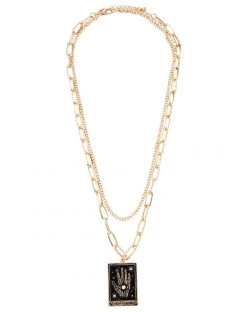 Spirit Halloween Tarot Chain Necklaces - 2 Pack