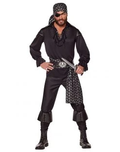 Spirit Halloween Adult Dark Pirate Costume
