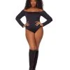 Spirit Halloween Off the Shoulder Plus Size Bodysuit -HALLOWEEN COSTUMES Sales 01584515 a