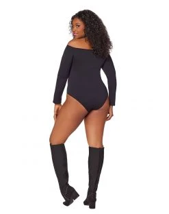 Spirit Halloween Off the Shoulder Plus Size Bodysuit -HALLOWEEN COSTUMES Sales 01584515 b