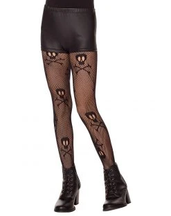 Spirit Halloween Kids Skull Tights