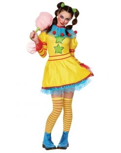 Spirit Halloween Adult Shorty Dress Costume - Killer Klowns from Outer Space