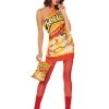 Spirit Halloween Adult Flamin' Hot Cheetos Dress Costume -HALLOWEEN COSTUMES Sales 01586874 a