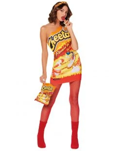Spirit Halloween Adult Flamin' Hot Cheetos Dress Costume