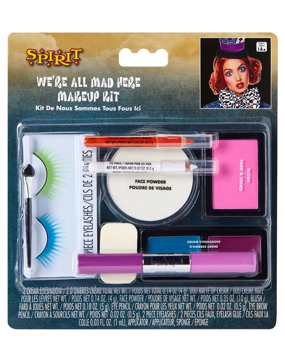 Spirit Halloween We're All Mad Here Makeup Kit 4 Spirit Halloween We're All Mad Here Makeup Kit - Image 2