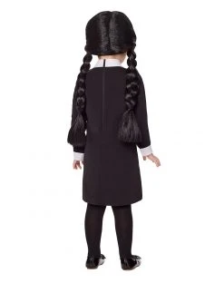 Spirit Halloween Toddler Wednesday Addams Costume - The Addams Family -HALLOWEEN COSTUMES Sales 01590397 b