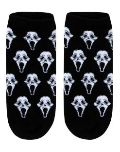 Spirit Halloween Ghost Face ® No Show Socks - 5 Pack -HALLOWEEN COSTUMES Sales 01592567 e