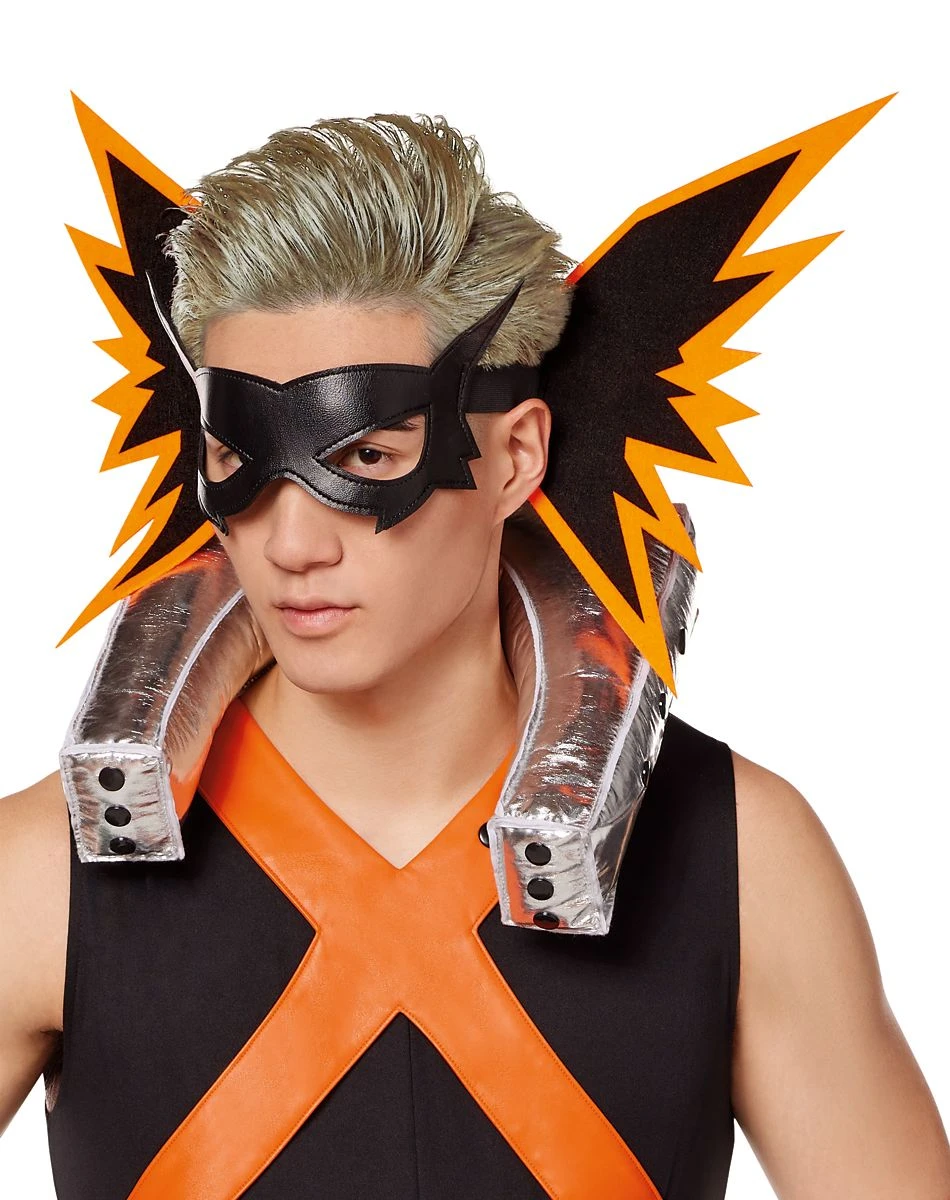 Spirit Halloween Adult Bakugo Costume - My Hero Academia 5 Spirit Halloween Adult Bakugo Costume - My Hero Academia - Image 3