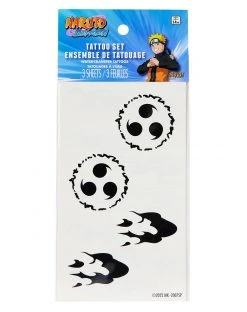 Spirit Halloween Sasuke Curse Marks Tattoo Set - Naruto Shippuden -HALLOWEEN COSTUMES Sales 01595214 e