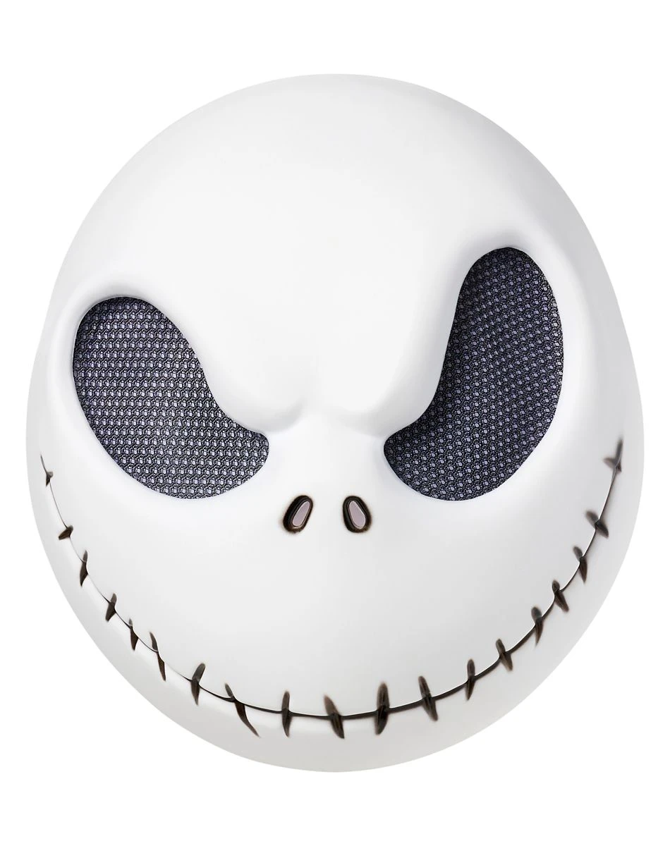 Spirit Halloween Jack Skellington Half Mask - The Nightmare Before Christmas 3 Spirit Halloween Jack Skellington Half Mask - The Nightmare Before Christmas