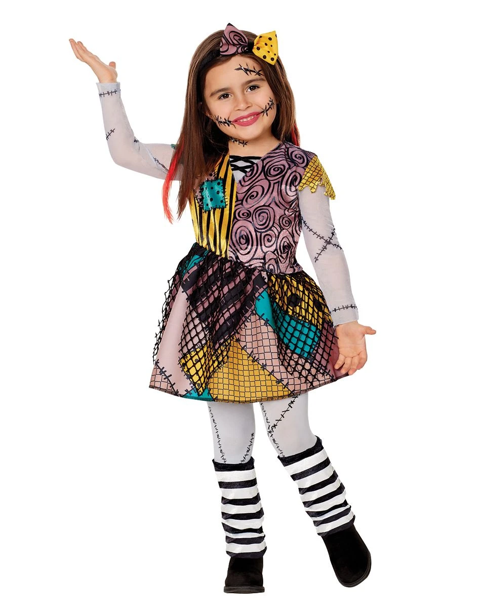 Spirit Halloween Toddler Sally Dress Costume - The Nightmare Before Christmas 3 Spirit Halloween Toddler Sally Dress Costume - The Nightmare Before Christmas