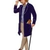 Spirit Halloween Adult Willy Wonka Costume - Willy Wonka & the Chocolate Factory -HALLOWEEN COSTUMES Sales 01596634 a