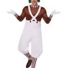 Spirit Halloween Adult Oompa Loompa Costume - Willy Wonka and the Chocolate Factory -HALLOWEEN COSTUMES Sales 01596667 a