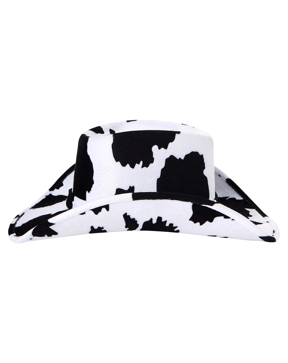 Spirit Halloween Cow Print Cowboy Hat 7 Spirit Halloween Cow Print Cowboy Hat - Image 5