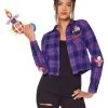 Spirit Halloween Adult Killer Klowns from Outer Space Flannel Shirt 1 Spirit Halloween Adult Killer Klowns from Outer Space Flannel Shirt -HALLOWEEN COSTUMES Sales 01597632 a