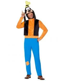 Spirit Halloween Adult Goofy One Piece Costume - Mickey and Friends