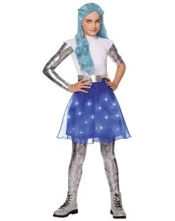 Spirit Halloween Kids Light-Up Addison Alien Costume - Zombies 3