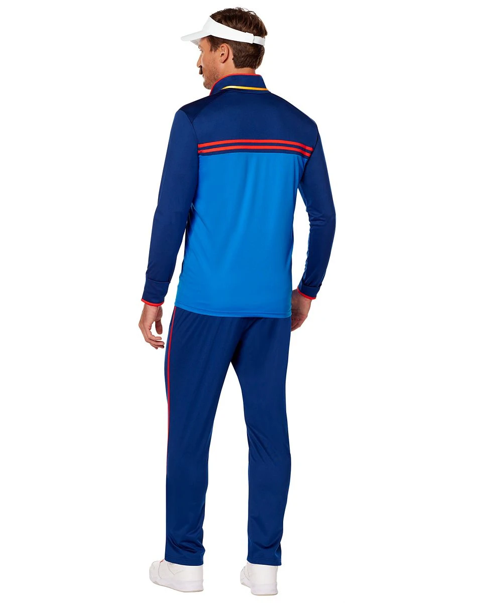 Spirit Halloween Adult Ted Lasso Track Suit Costume 4 Spirit Halloween Adult Ted Lasso Track Suit Costume - Image 2