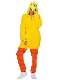 Spirit Halloween Adult Big Bird Union Suit - Sesame Street