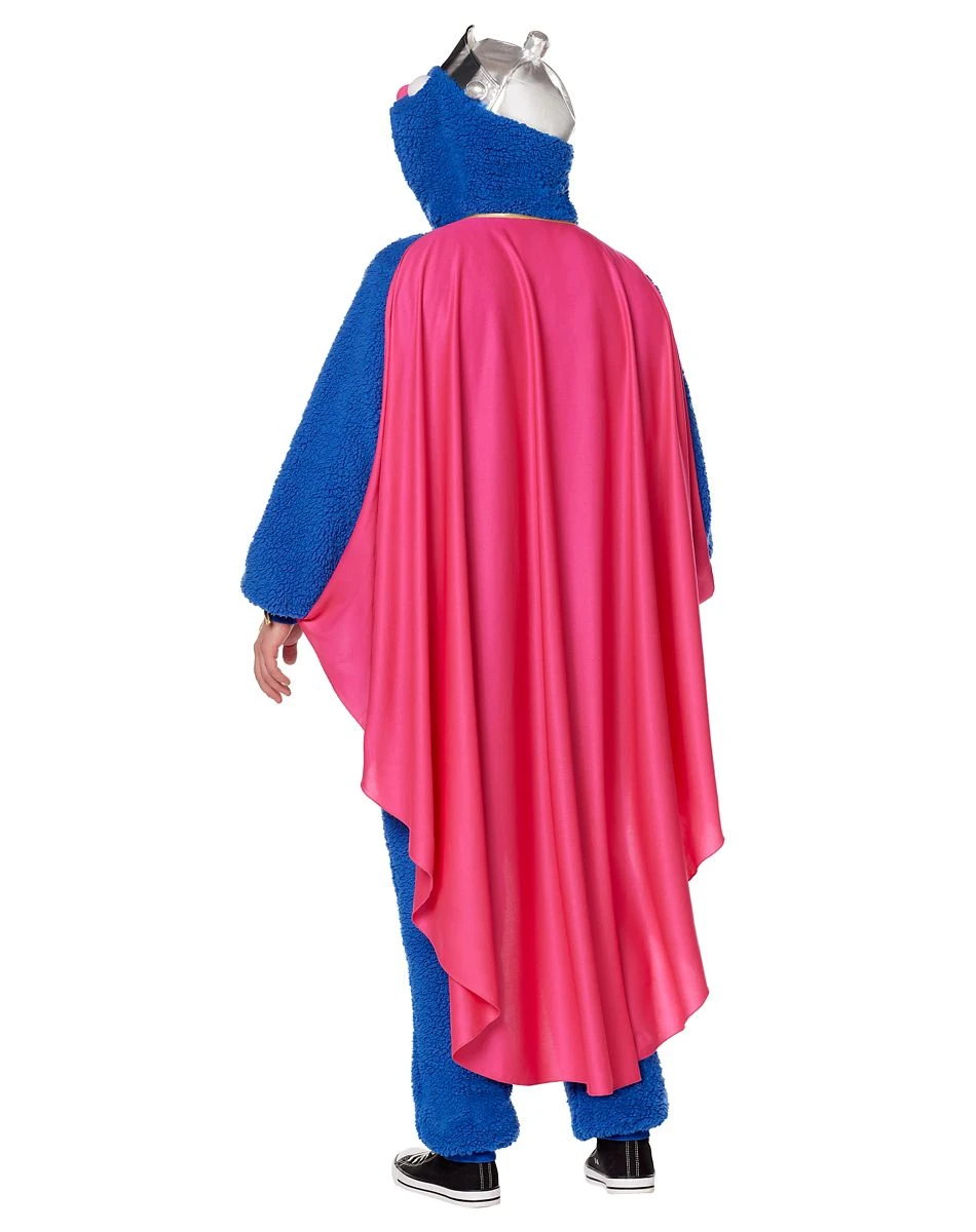 Spirit Halloween Adult Super Grover Union Suit - Sesame Street 4 Spirit Halloween Adult Super Grover Union Suit - Sesame Street - Image 2